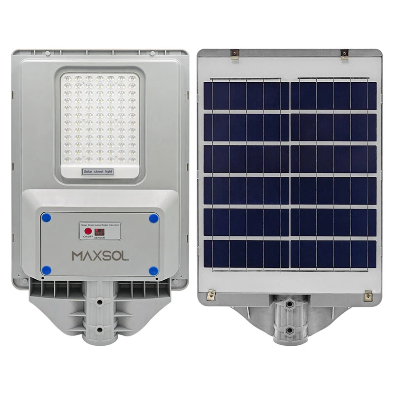 Ενσωματωμένο ηλιακό φωτιστικό δρόμου LED 20W IP65