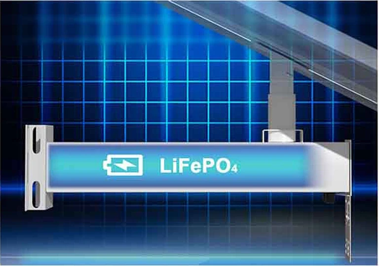 Περίβλημα μπαταρίας LiFePO4 για παρατεταμένη ηλιακή αυτονομία