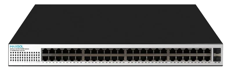 Δικτυακός διακόπτης PoE Maxsol PS14802SFG 48 θυρών