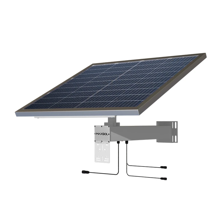 Ηλιακή τροφοδοσία CCTV 120W με μπαταρία 60Ah LiFePO4