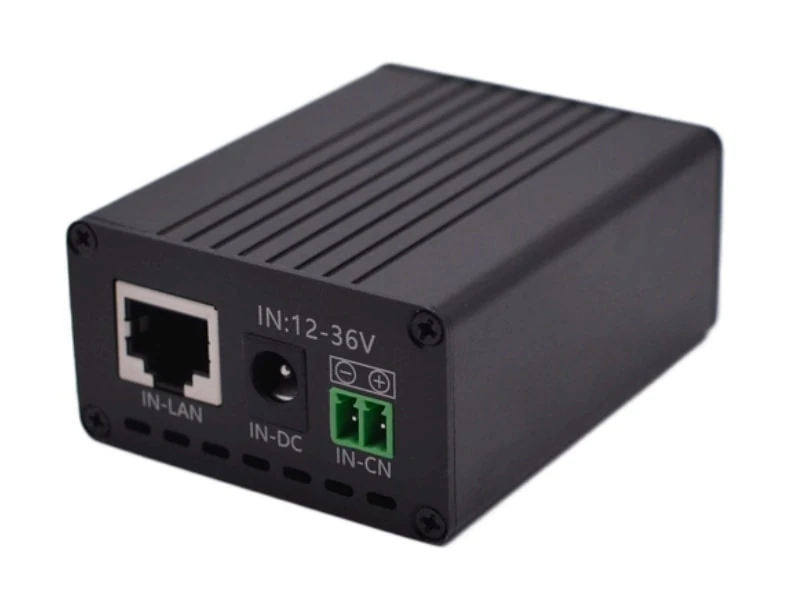 Μετατροπέας Maxsol POE24V για τροφοδοσία συσκευής PoE από πηγή συνεχούς ρεύματος