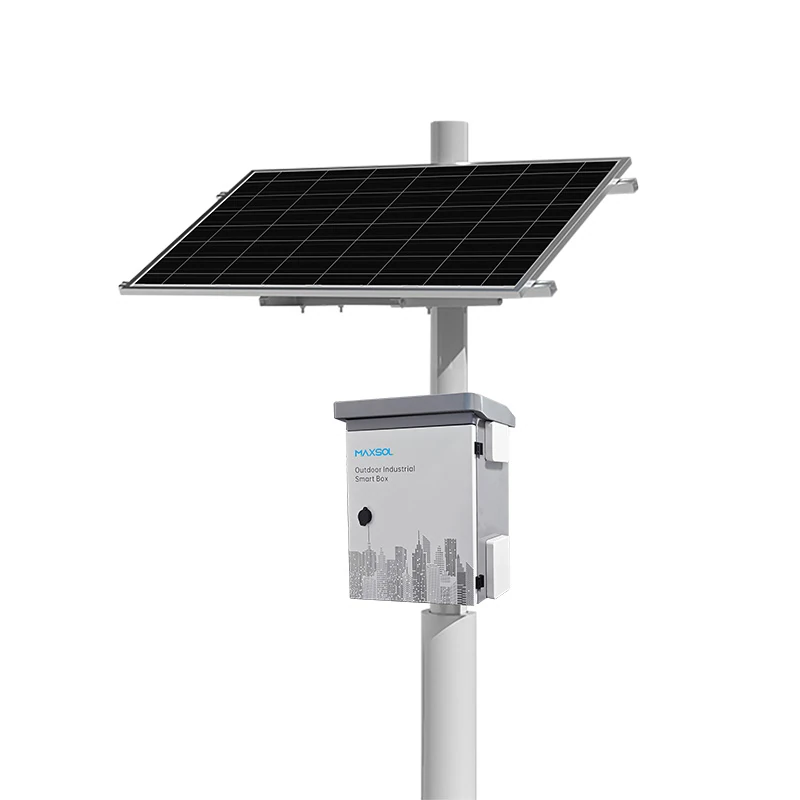 Ηλιακή τροφοδοσία CCTV 200W με μπαταρία 100Ah LiFePO4